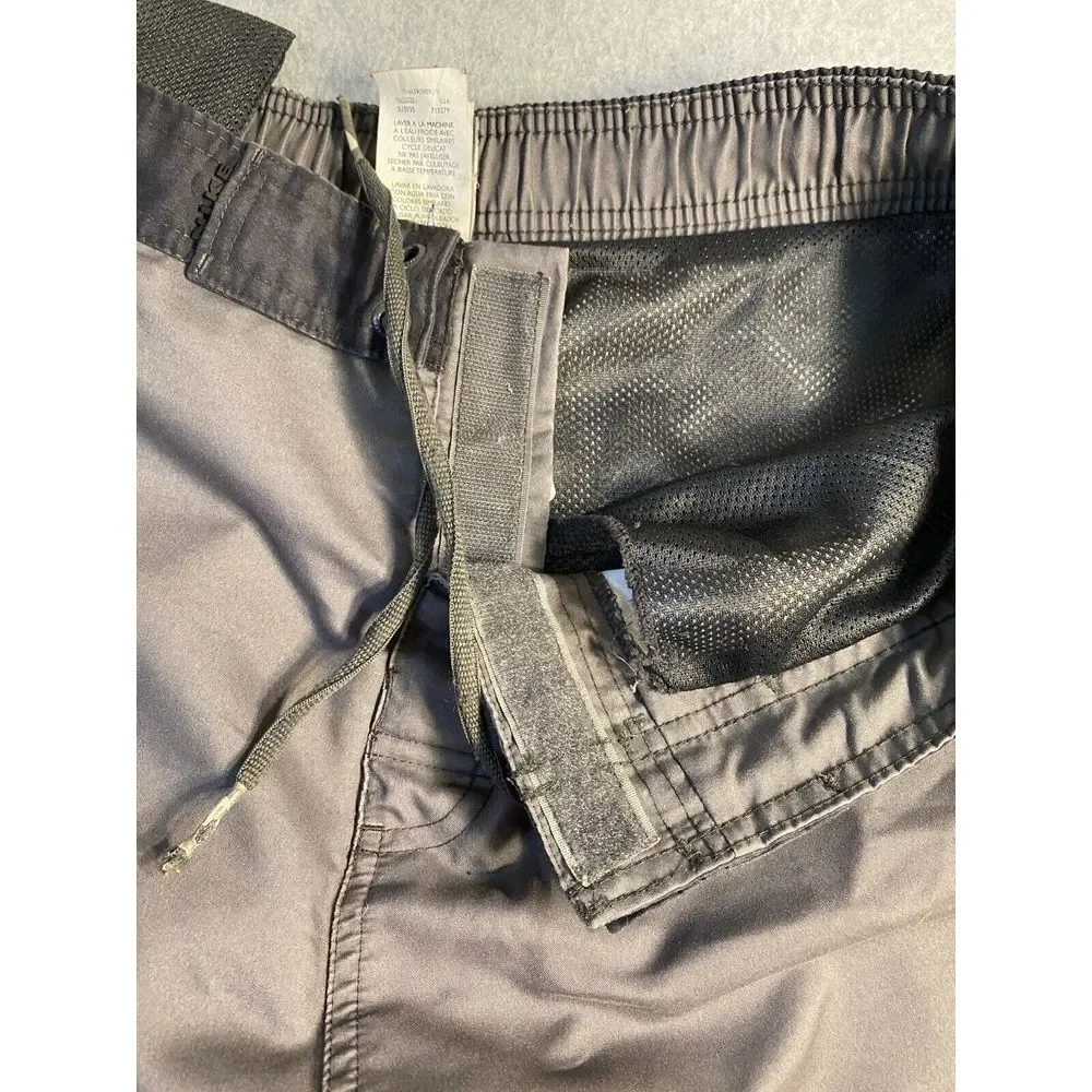 Vintage‎ Nike Swim Shorts Adult L Gray/Green Y2k